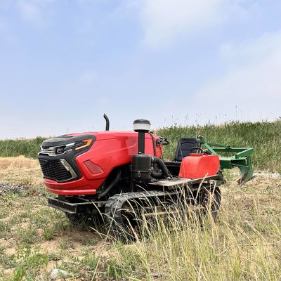 Мини 50 HP ползающий трактор сельскохозяйственное оборудование с передней погрузчиком / буксировкой