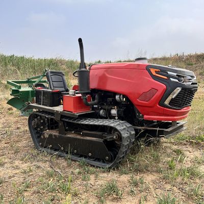 Мини 50 HP ползающий трактор сельскохозяйственное оборудование с передней погрузчиком / буксировкой