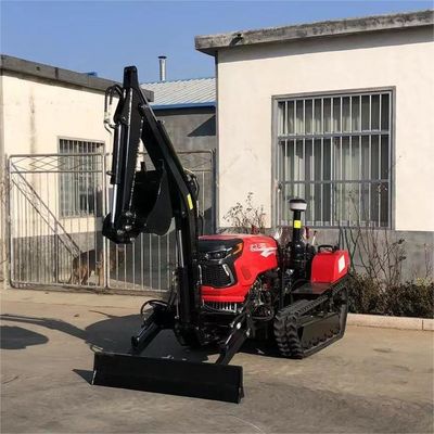 Ротационные 50HP сухие земляные трейлеры тракторные культиваторы с экскаватором