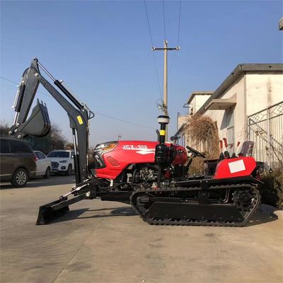 Ротационные 50HP сухие земляные трейлеры тракторные культиваторы с экскаватором