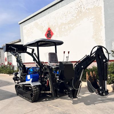 Ротационные 50HP сухие земляные трейлеры тракторные культиваторы с экскаватором
