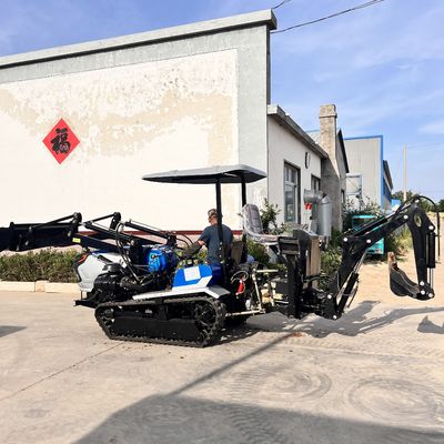 Кроллер следовал компактный трактор 50HP вращающийся мини бульдозер культиватор