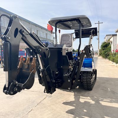 Ротационные 50HP сухие земляные трейлеры тракторные культиваторы с экскаватором