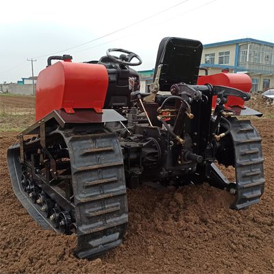 CE 80HP ползающий трактор сельскохозяйственные машины полностью автоматический мини-бульдозер
