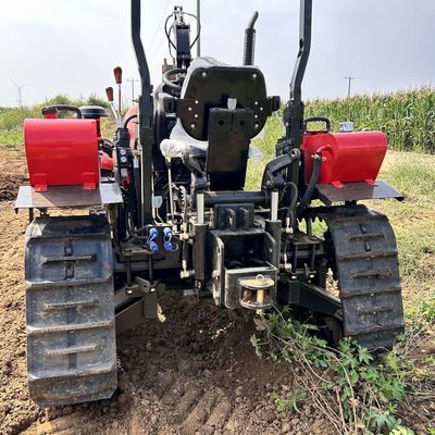 CE 80HP ползающий трактор сельскохозяйственные машины полностью автоматический мини-бульдозер