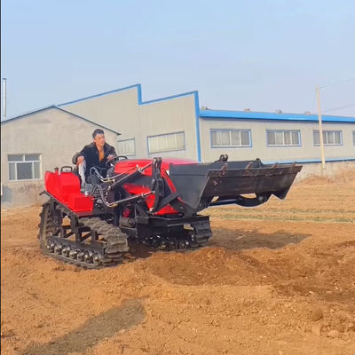 OEM ODM 80hp ползучий трактор резиновый трактор с погрузчиком