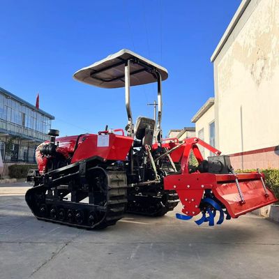 Мини-трактор " Orchard ", трактор " Vineyard Crawler ", 50 л.с. с вращающимся плугом
