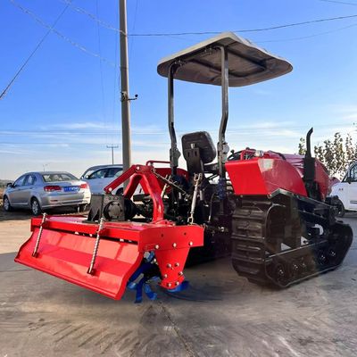 Мини-трактор " Orchard ", трактор " Vineyard Crawler ", 50 л.с. с вращающимся плугом