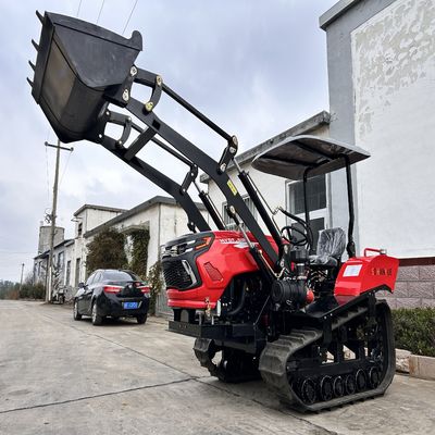 Мини-трактор " Orchard ", трактор " Vineyard Crawler ", 50 л.с. с вращающимся плугом