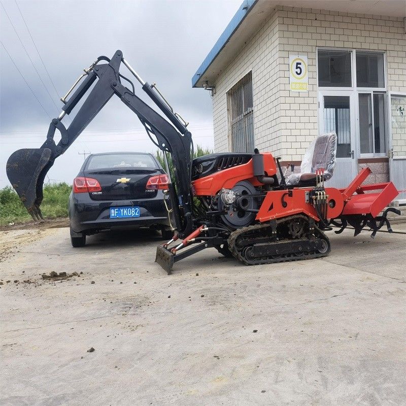 Фабрика оптовый малый трактор с бульдозером ферма дизельный двигатель 35hp мини-крейлер трактор